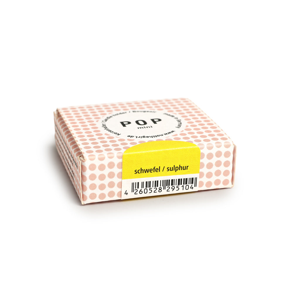 Kerzenhalter POP mini Schwefelgelb
