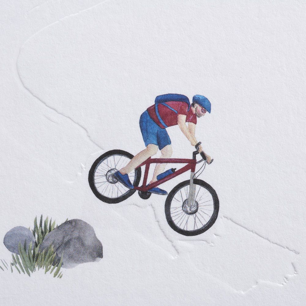 Klappkarte MOUNTAINBIKING