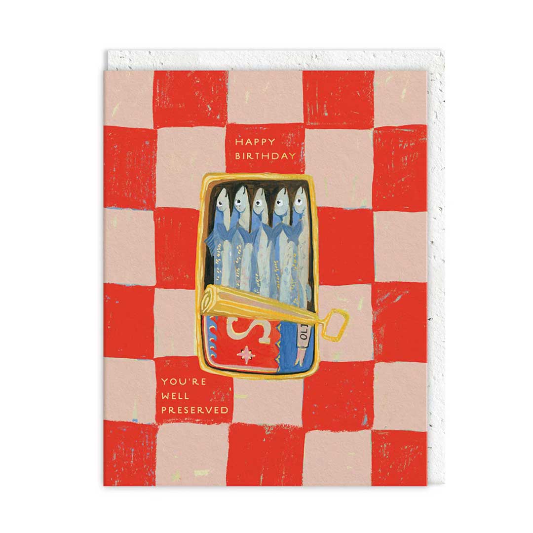 Folding card WELL PRESERVED