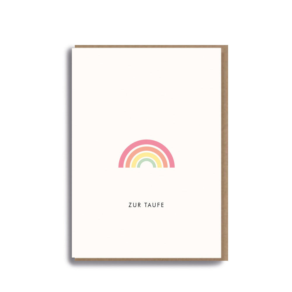 Folding Card RAINBOW BAPTISM