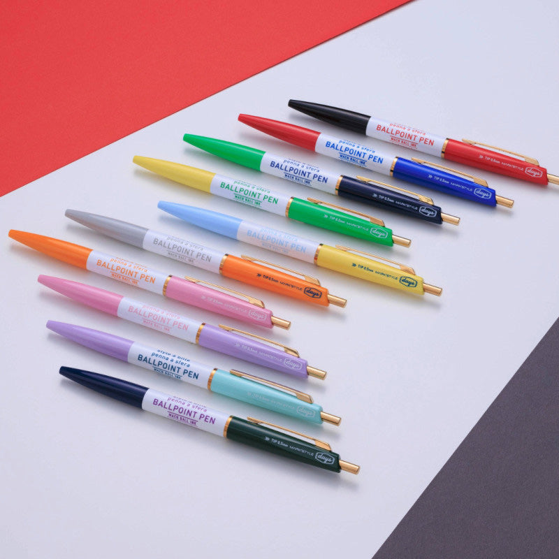 3-Section Ballpoint Pen, Basil Navy
