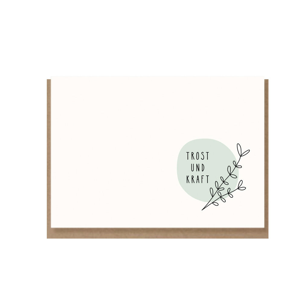 Folding card COMFORT