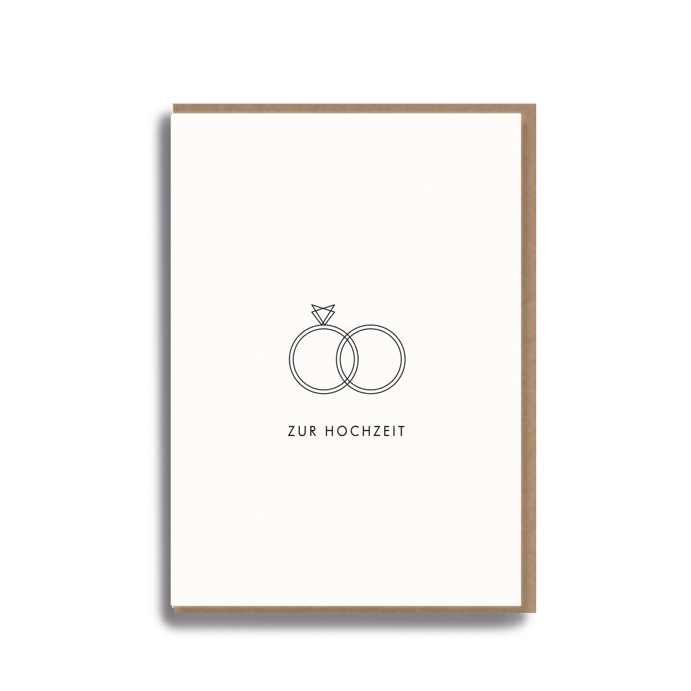 Folding card RINGS