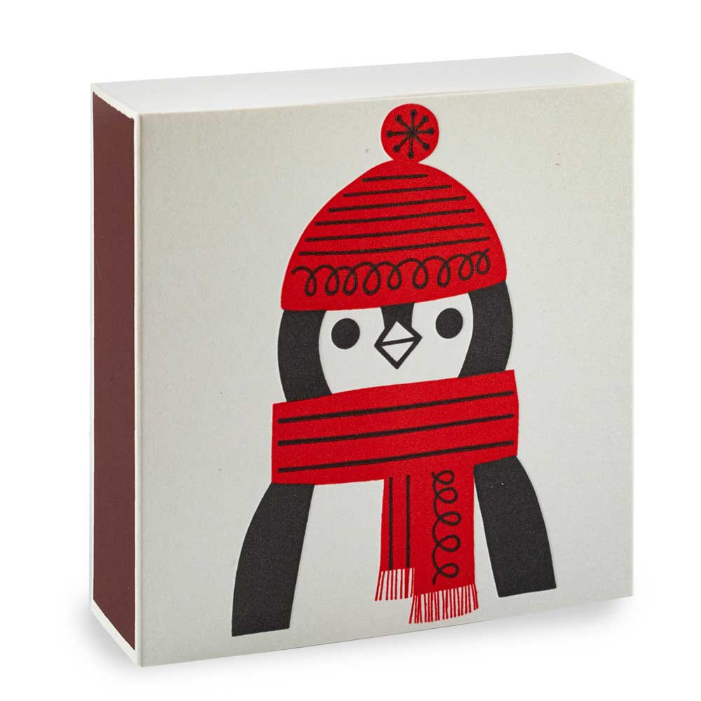 Luxury Matches Winter Penguin B403
