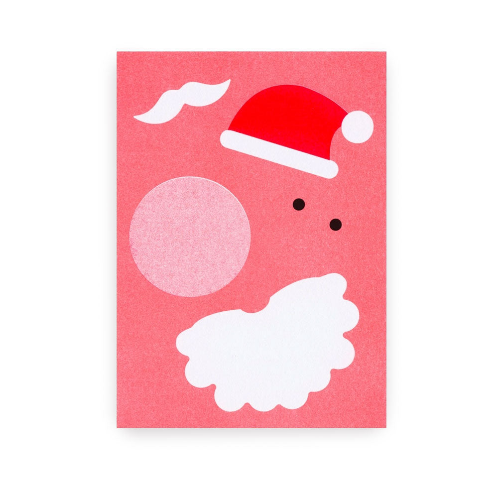 Postkarte Chaos-Weihnachtsmann