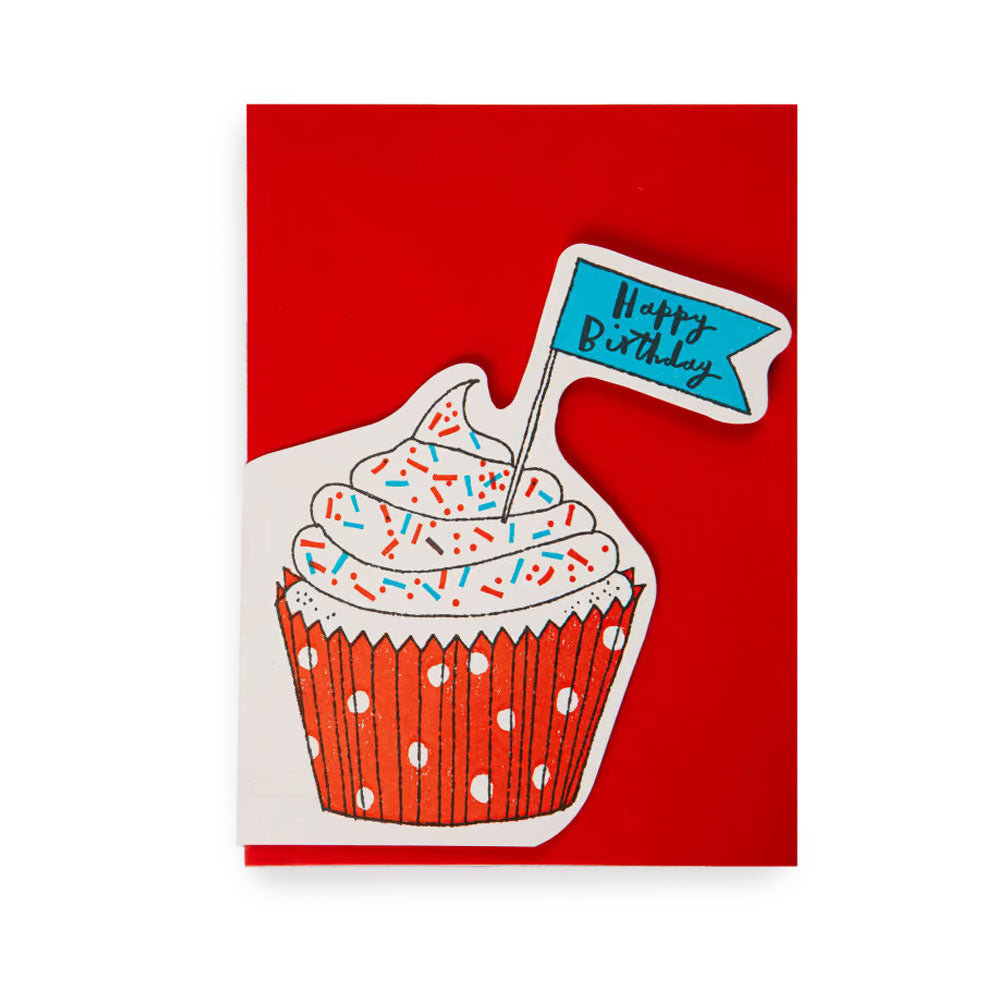 Klappkarte CUPCAKE BIRTHDAY