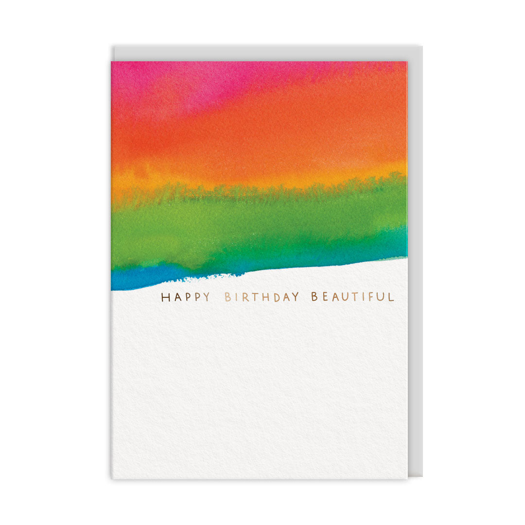 Folding card BEAUTIFUL