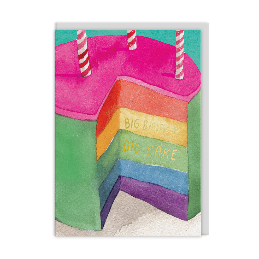 Folded Card BIG CAKE