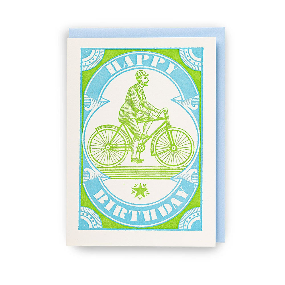 Klappkarte BICYCLE HAPPY BIRTHDAY