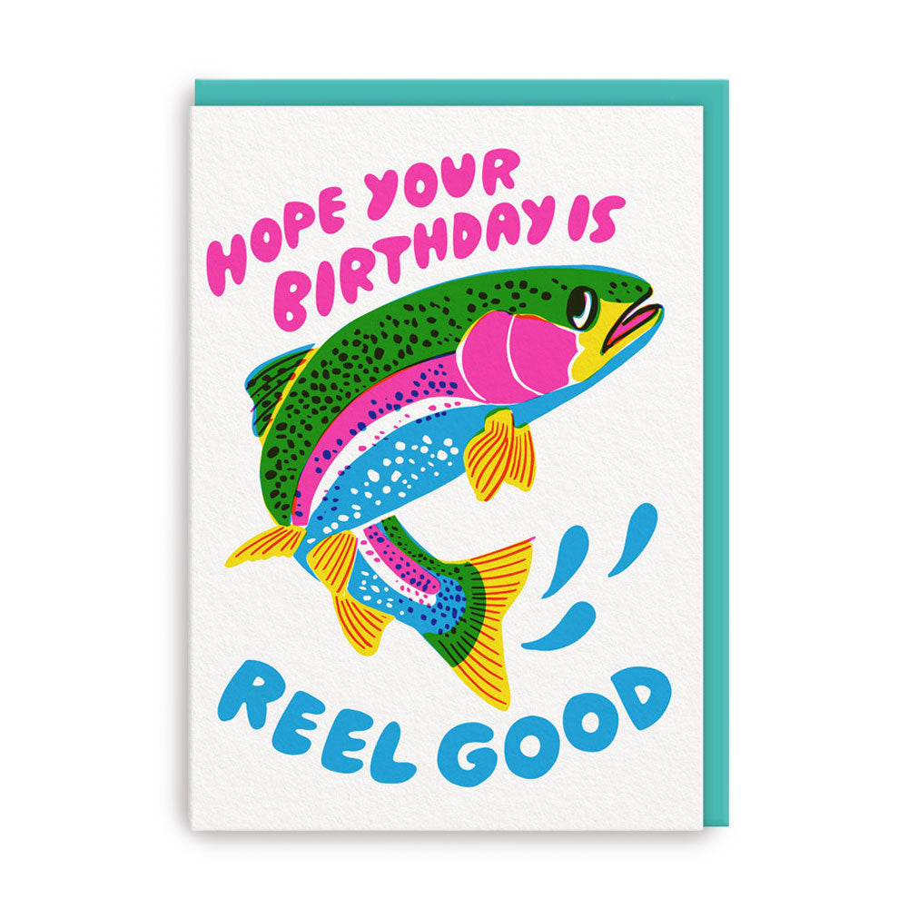 Klappkarte REEL GOOD BIRTHDAY