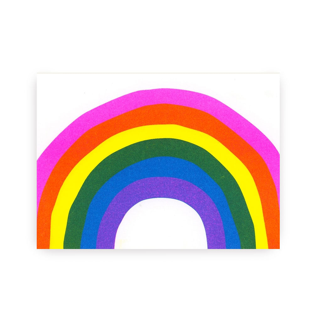 Postkarte Regenbogen
