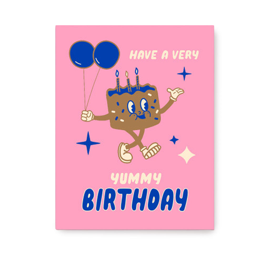 Postcard Yummy birthday