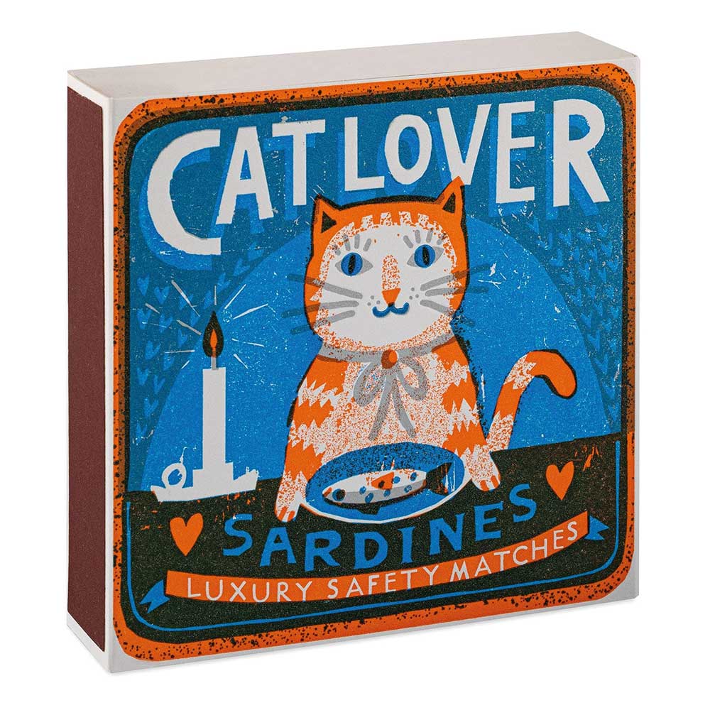 Luxury Matches Cat Lover Sardines B321