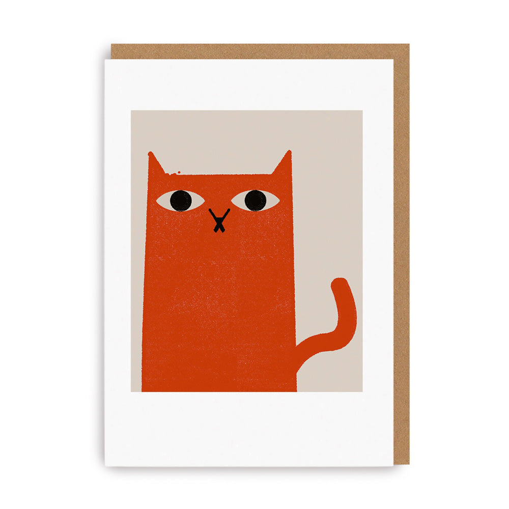 Klappkarte GINGER CAT