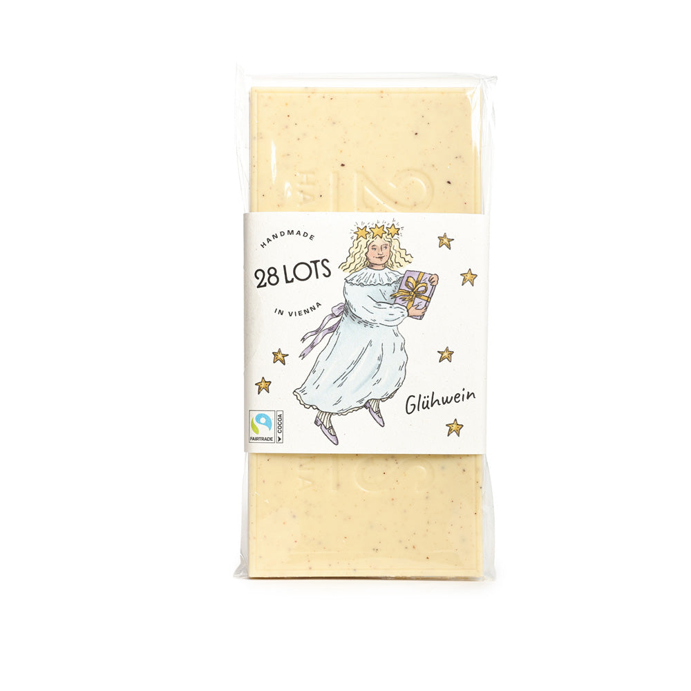 Hand-scooped White Chocolate Mulled Wine