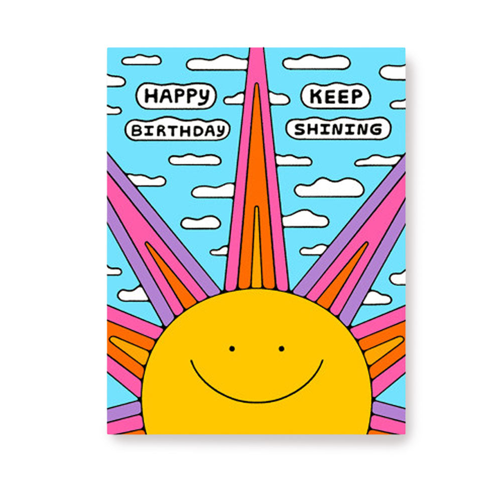 Postcard Keep shining