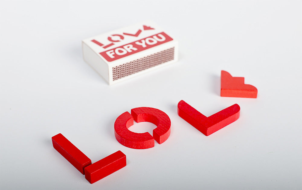 LOVE Wooden Construction Kit
