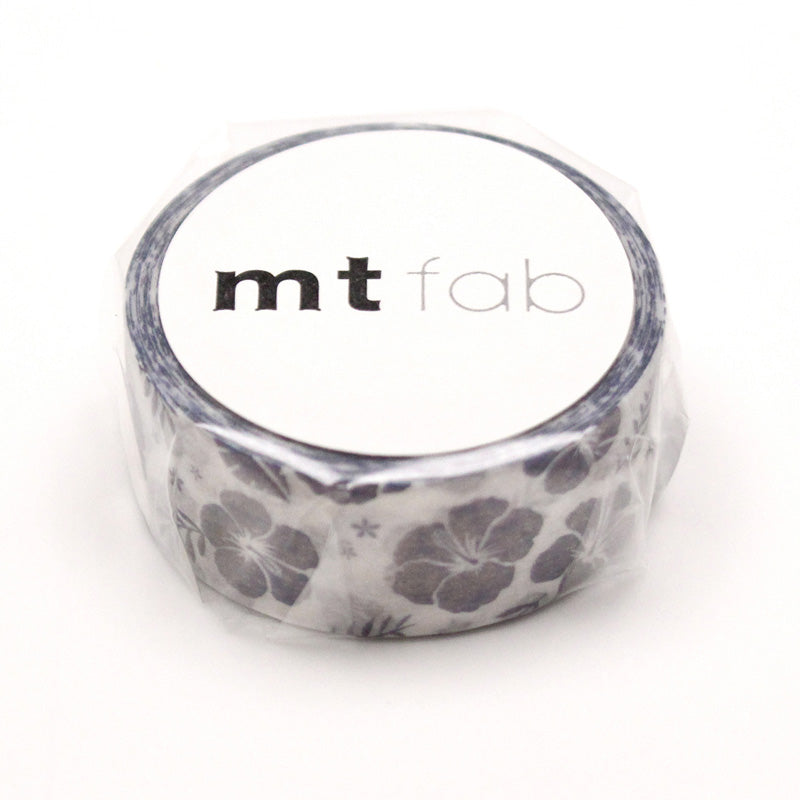MT Masking Tape Hibiscus Navy Blue