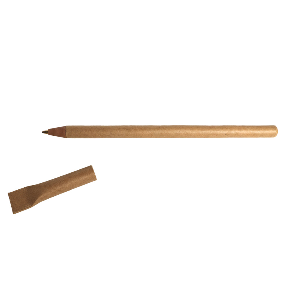 Papierkugelschreiber braun