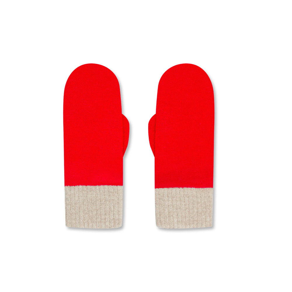 Mittens Merino Wool Poppy