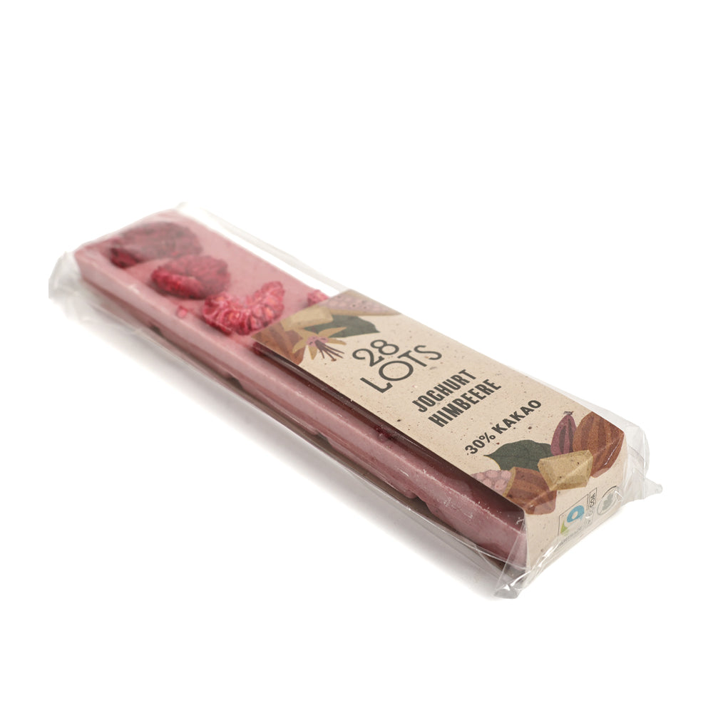 Riegel Weiße Schokolade Joghurt/Himbeere