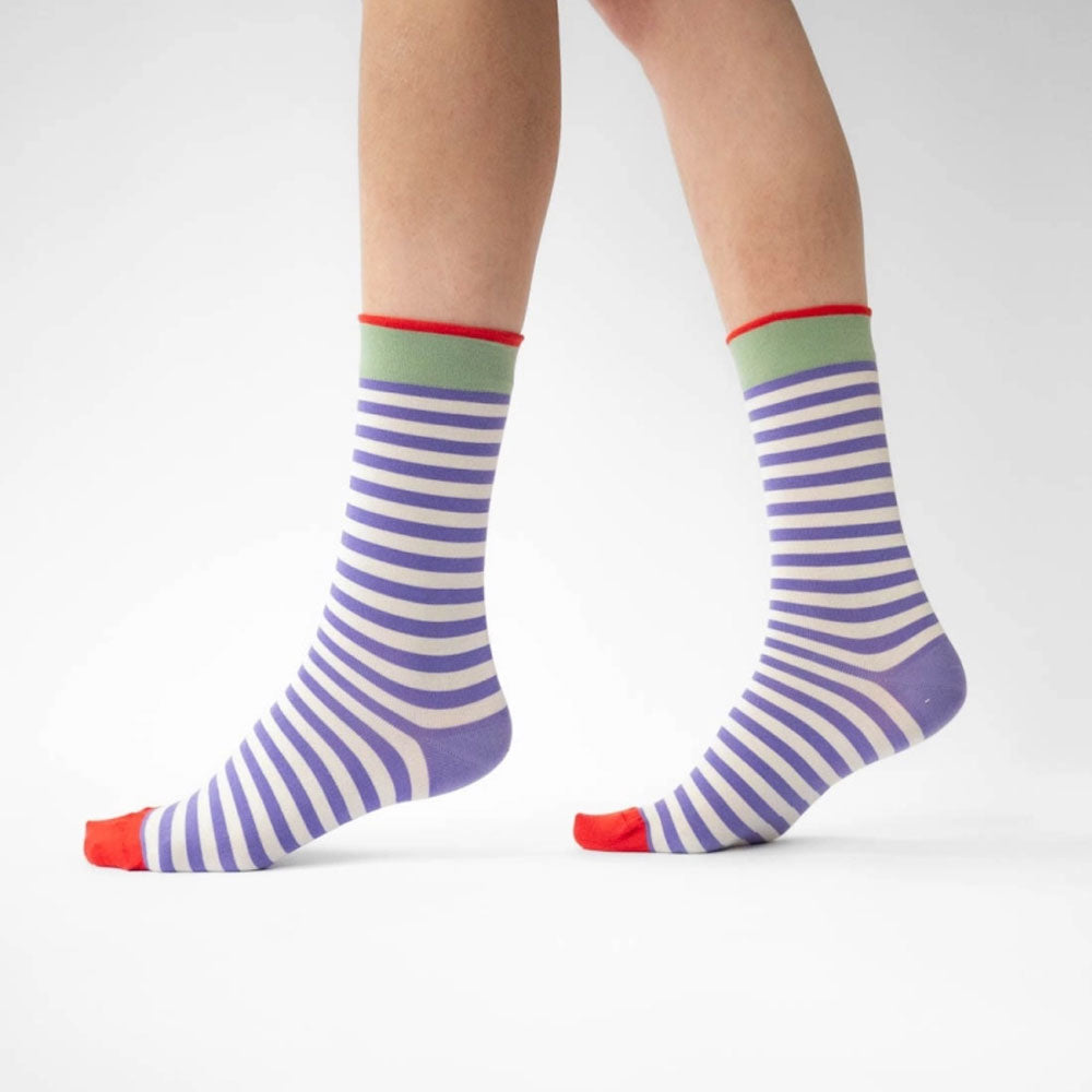 Socks Rayure Violettes RY139 (39-41)