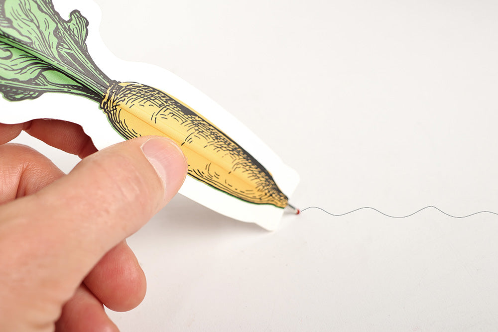 Bookmark and carrot pen