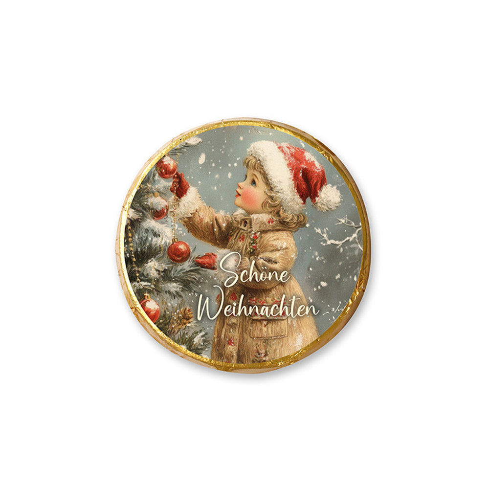 Schokotaler Schöne Weihnachten