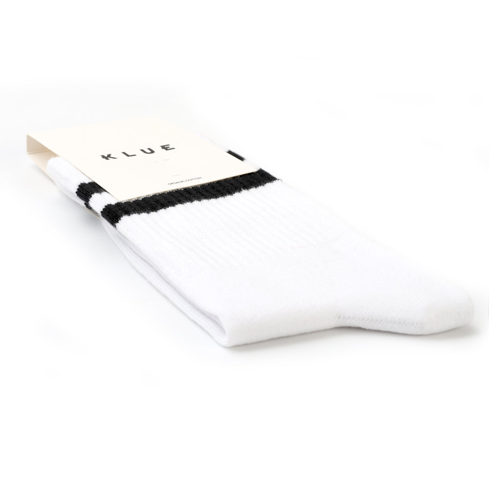 Tennissocken Weiß/Schwarz 41-46