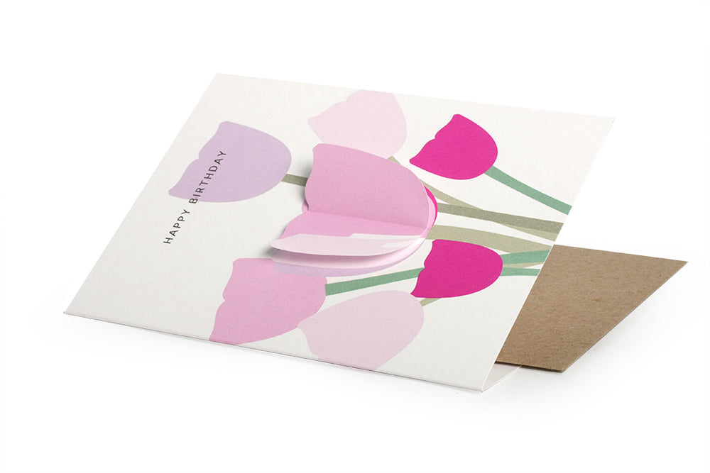 tulpe-klappkarte not the girl