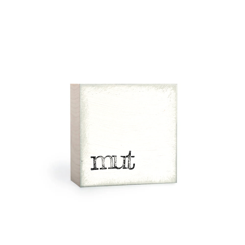 Mut, Textbaustein