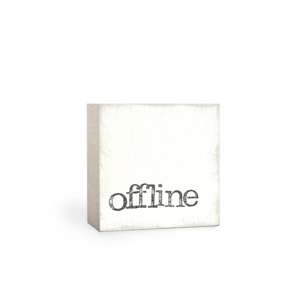 Offline, Textbaustein