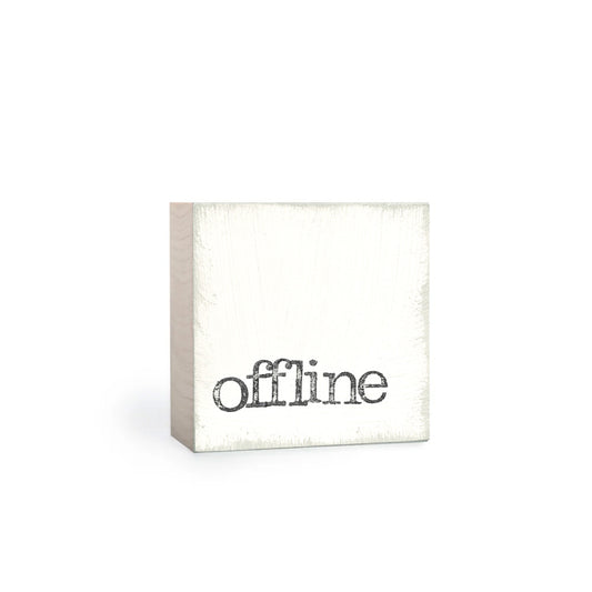 Offline, Textbaustein