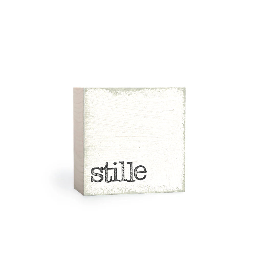 Stille, Textbaustein