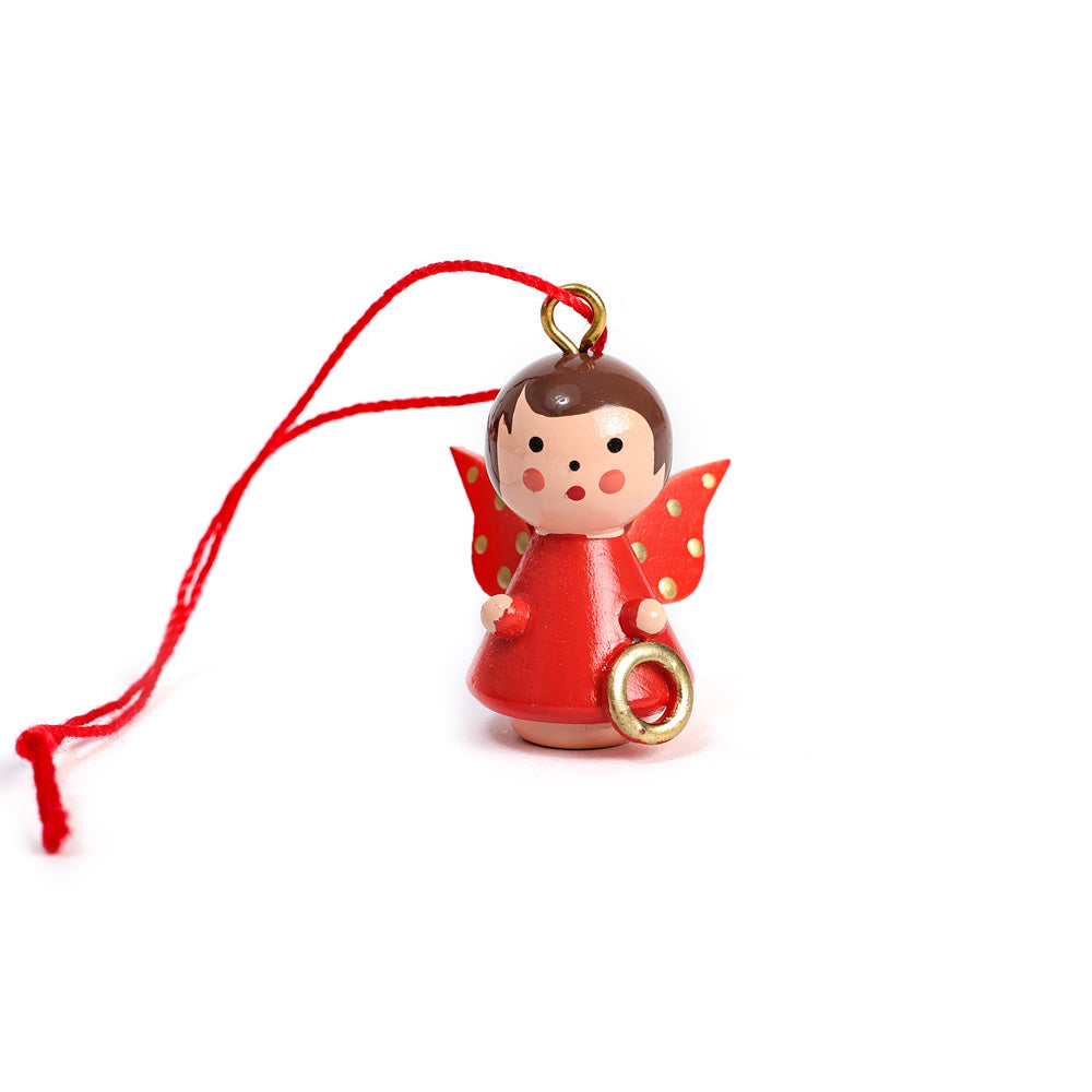 Little angel Red with wreath