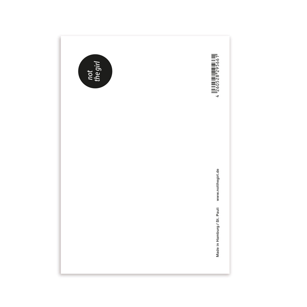 Postkarte Yippieh Yah Yeah