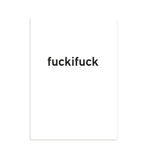 Postcard Fuckifuck