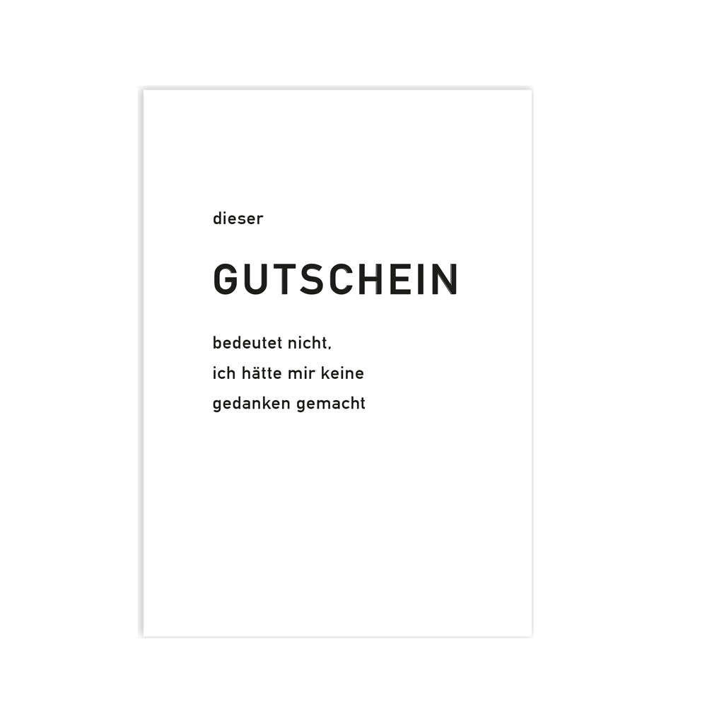 Postcard This voucher...