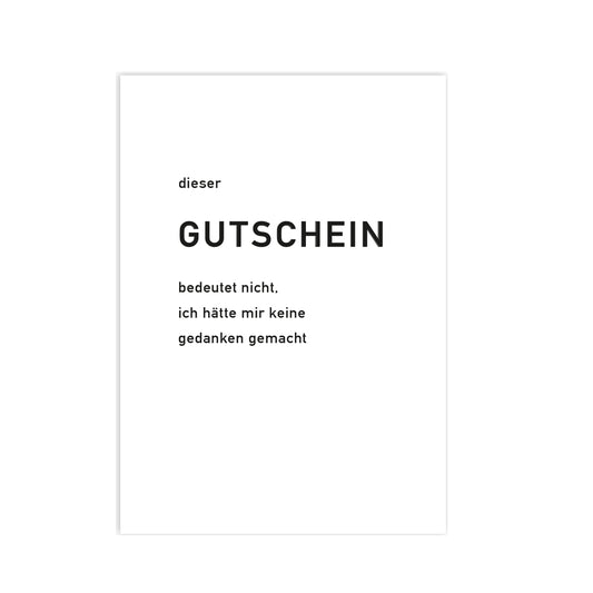 Postcard This voucher...