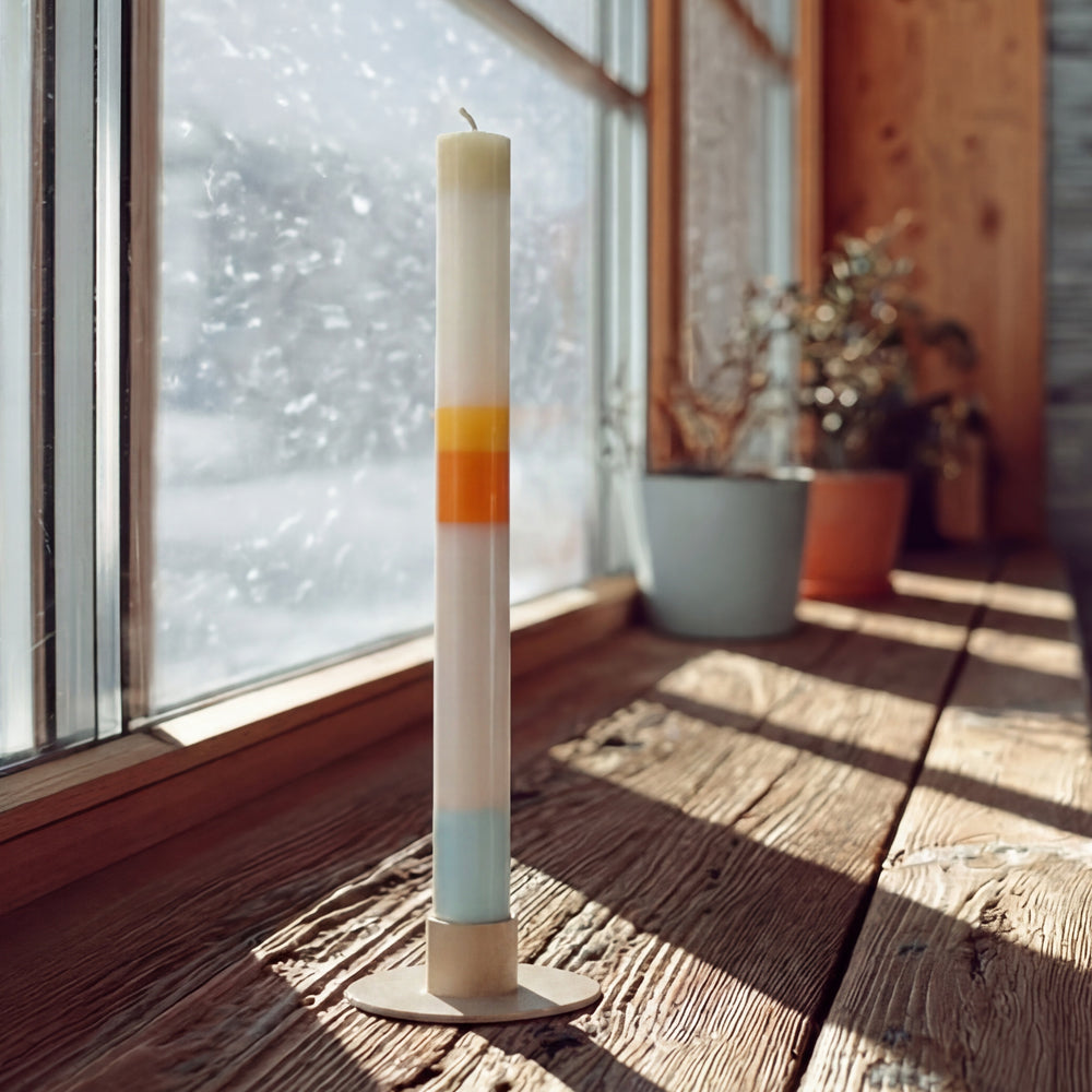 SCHNEEGESTÖBER Kerze