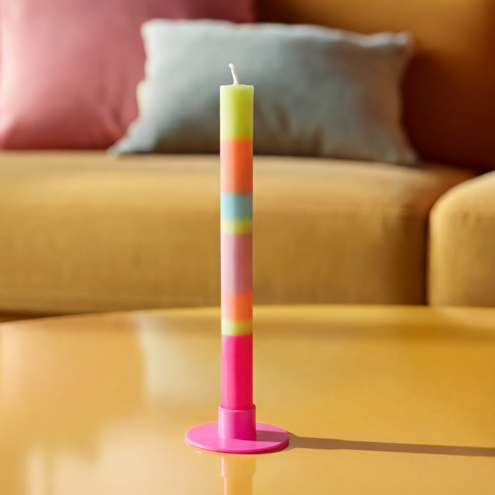 Kerzenhalter POP Pink Neon