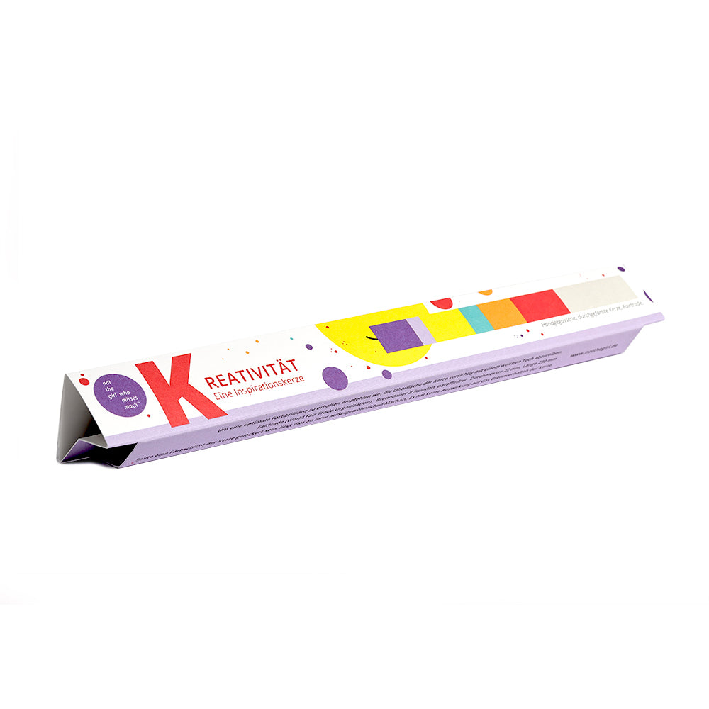 KREATIVITÄT Kerze