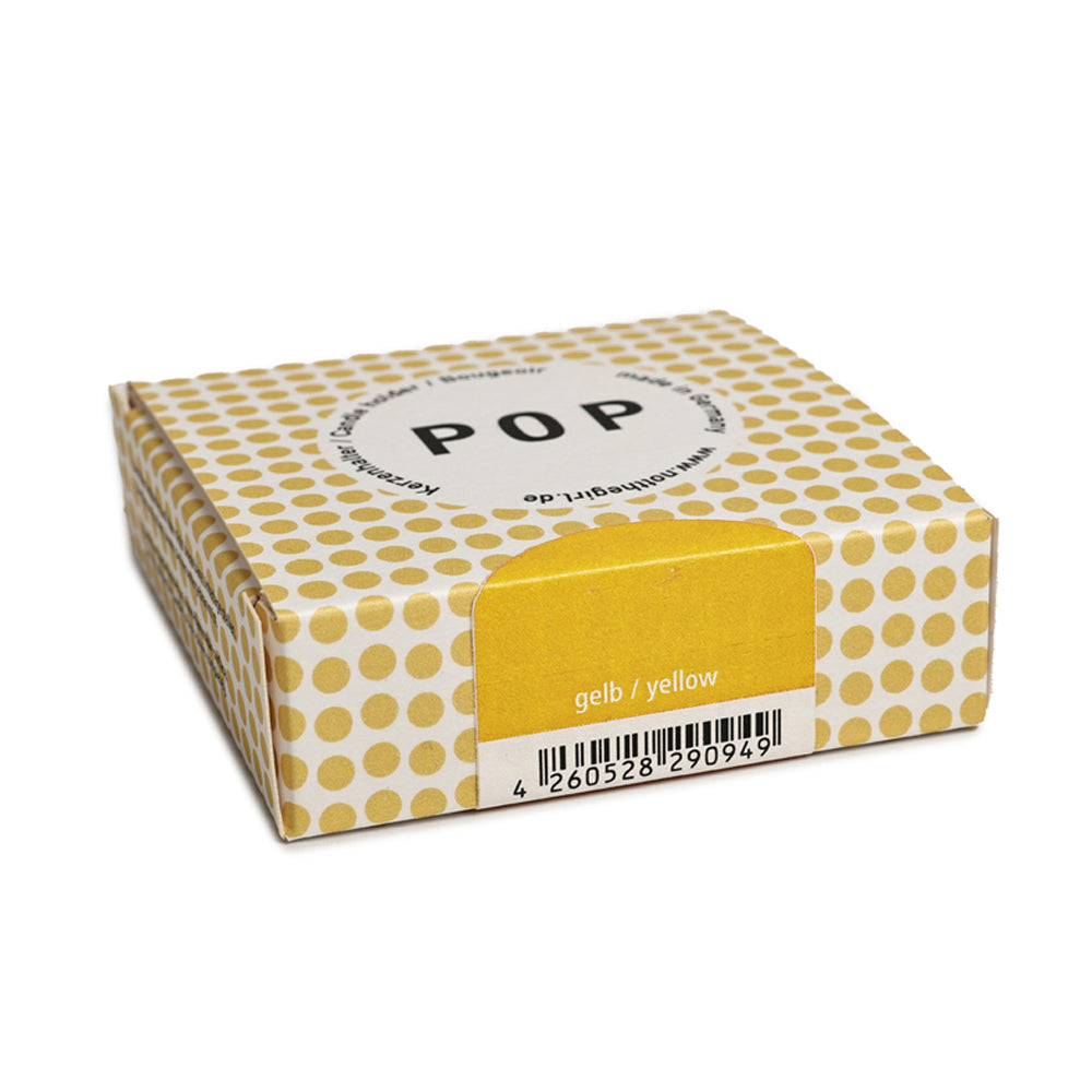 Kerzenhalter POP Sonnengelb