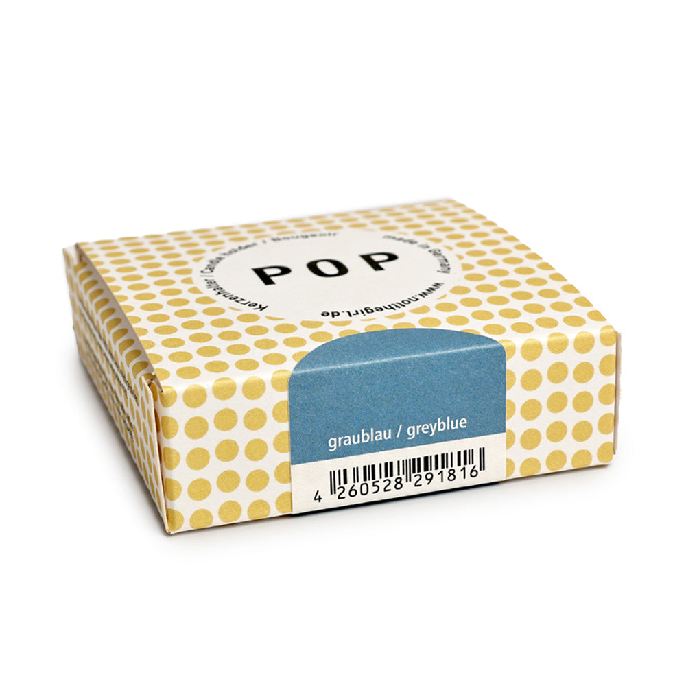 Kerzenhalter POP Graublau