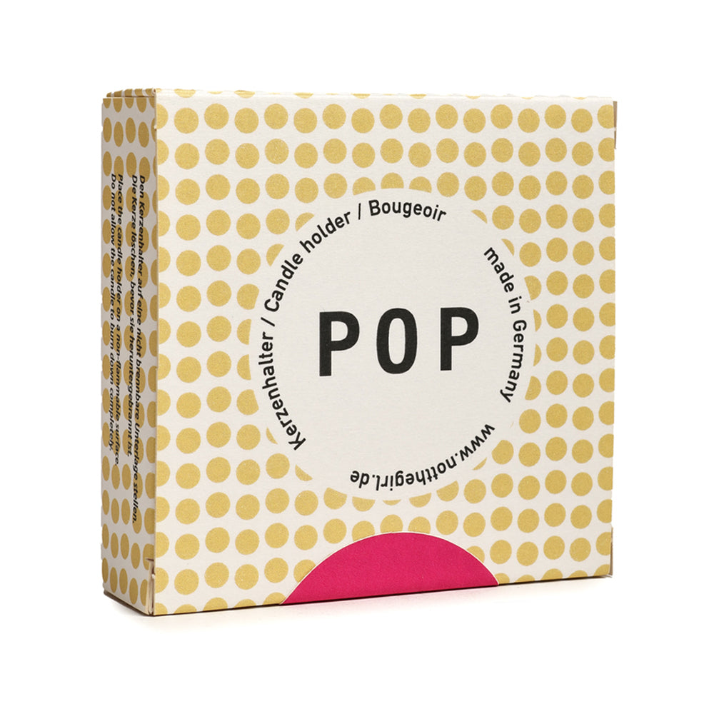 Kerzenhalter POP Pink Neon