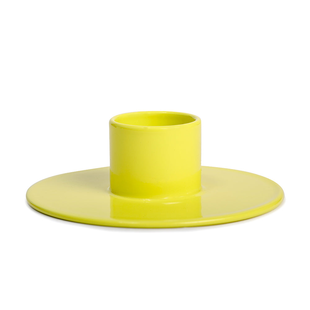 Kerzenhalter POP Schwefelgelb