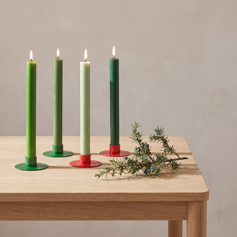 Kerzenset Winter Green
