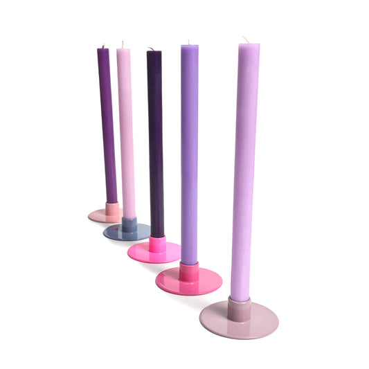 Mini Kerzen LAVENDEL Mix