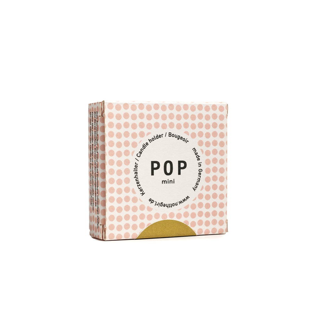 Kerzenhalter POP mini Perlgold