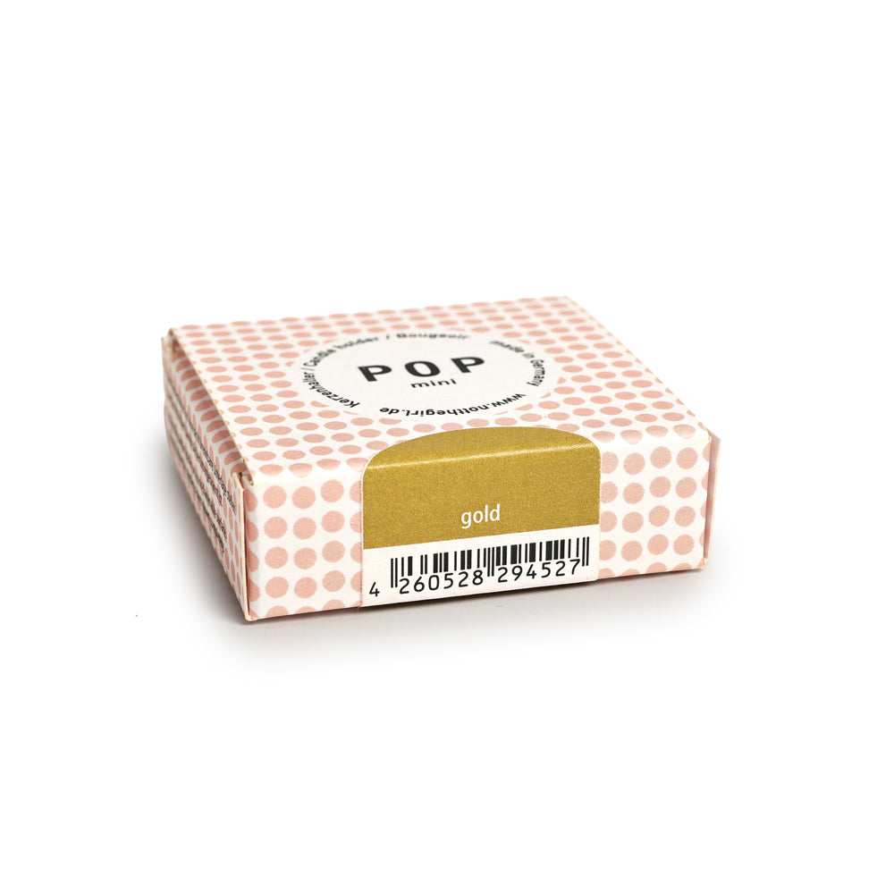Kerzenhalter POP mini Perlgold